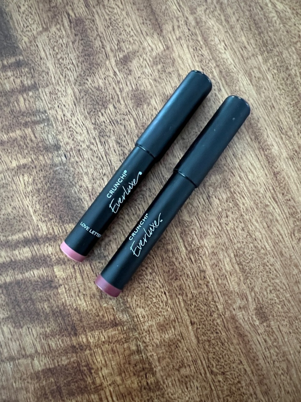 Crunchi Everluxe® Lip Crayons in Love Letter + Acai